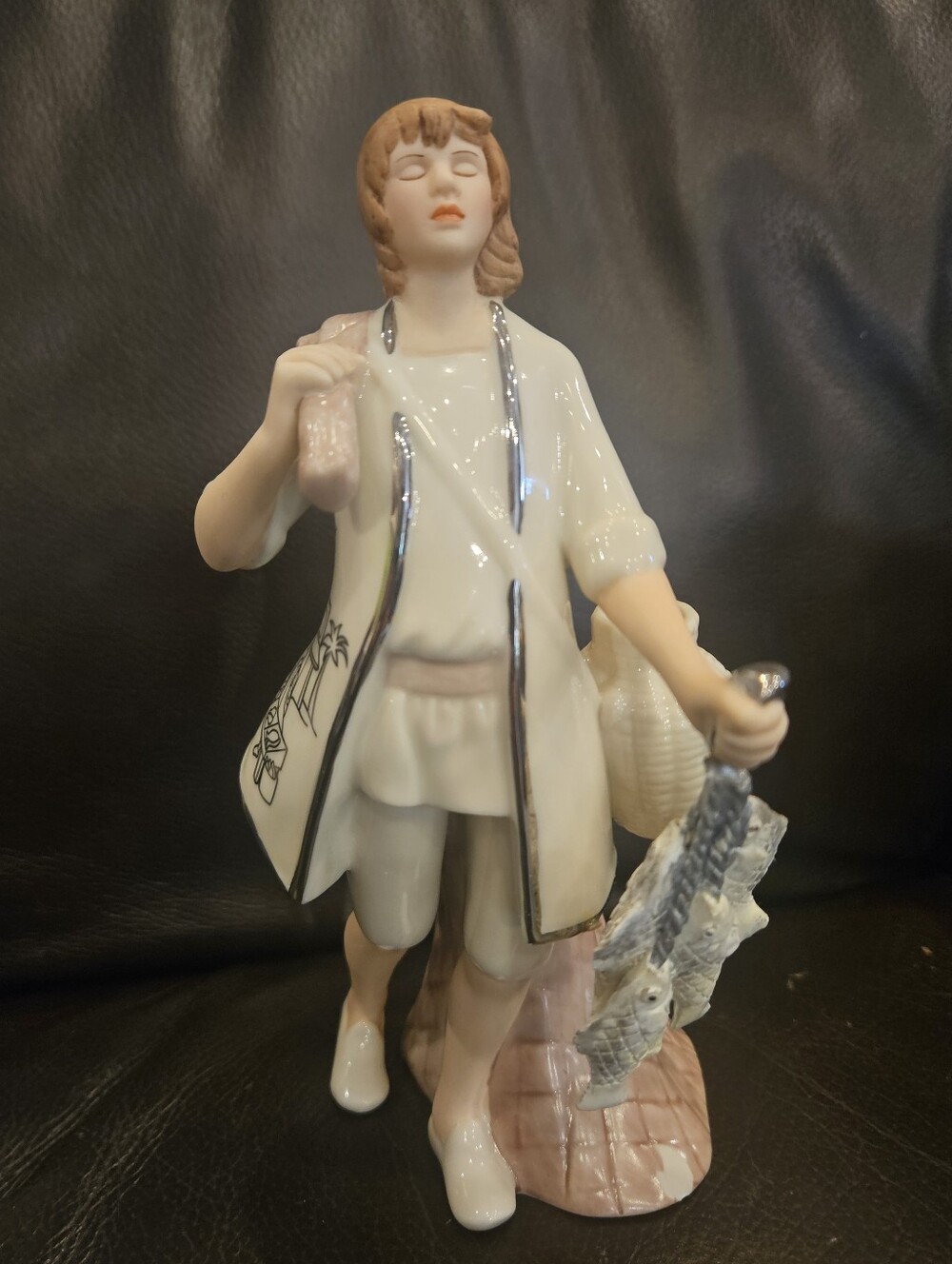 Hawthorne Village-Silver Blessings Nativity Collection- Noble Fisherman